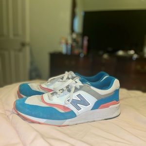 NEW BALANCE- 997H teal/coral